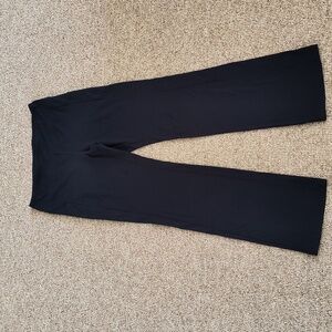 J Jill Fit performance boot-cut pants, small, navy blue